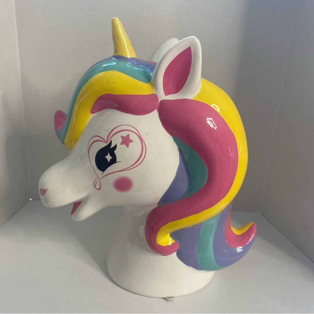 Jojo Siwa Ceramic Unicorn Head Bank